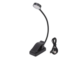 2026-luz De Lectura Usb Recargable Clip Led Para Libros, Dormitorio Universitario, Oficina Y Habitación