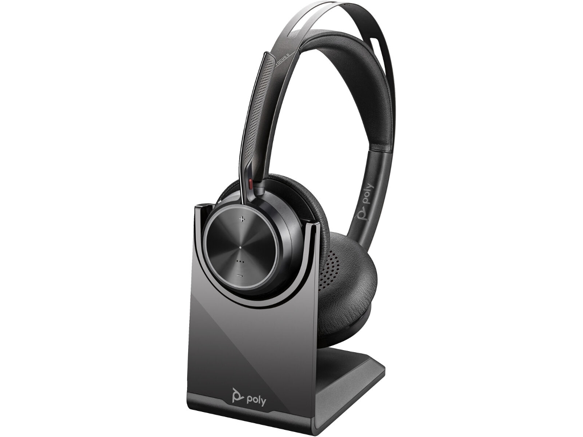 Auriculares Con Micrófono Poly 9t9j3aa#ac3 (negro - Usb - Bluetooth)