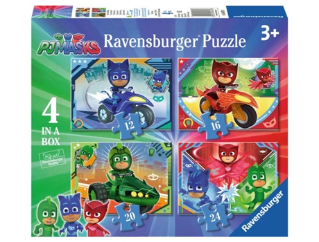 Puzzle RAVENSBURGER PJ Masks rompecabezas 12 pieza(s) Dibujos