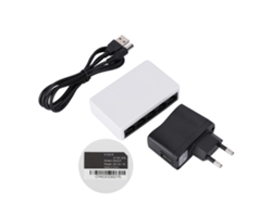 50/60hz E100-5 Adaptador De Concentrador De Interruptor De Red De 100m 10mbps/100mbps