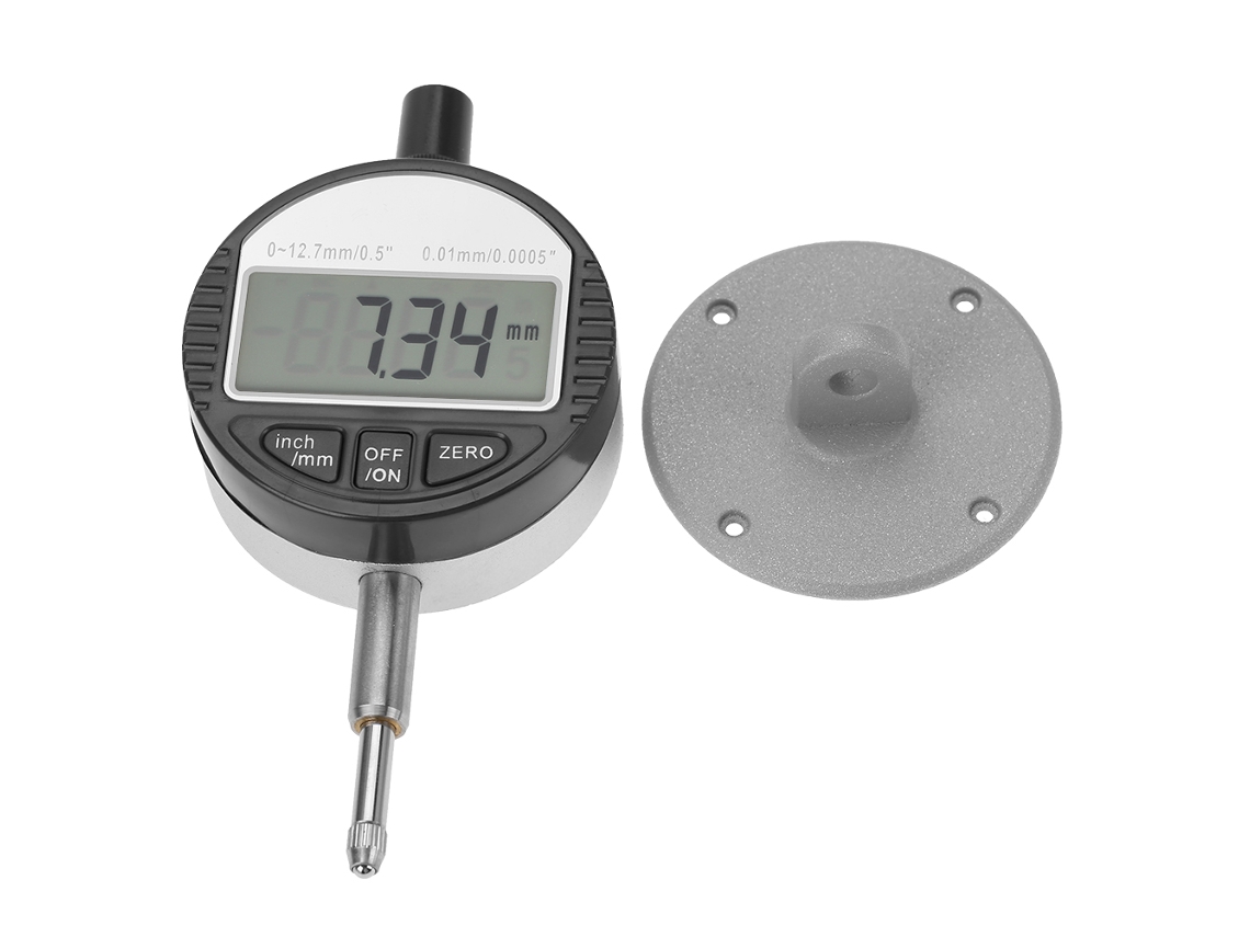 Indicador De Sonda Digital De Pantalla Grande Para Medición Mecánica Con Cabezal De Sonda De 0-12,7 Mm