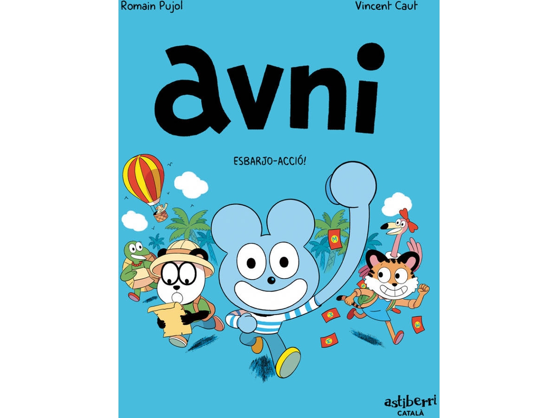 Libro Avni 3. Esbarjo-Acció! de Romain Pujol