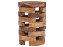 Maison Exclusive - Mesita De Noche De Madera Maciza De Teca 30x30x45 Cm