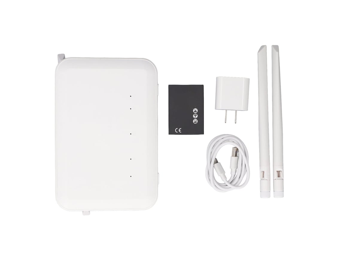 Router Inalámbrico Cpe 4g Lte Con Ranura Para Tarjeta Sim, 300 Mbps, 4 Antenas, Batería De 4000 Mah, Desbloqueado.