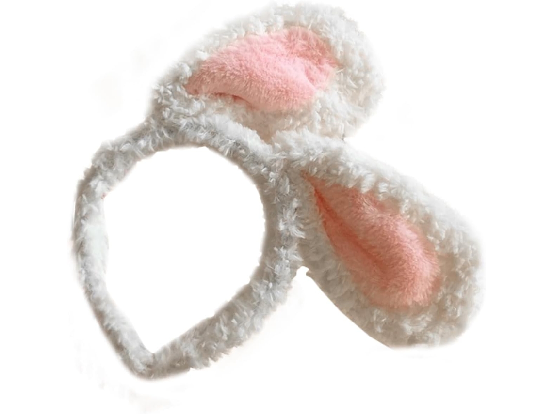 Tiara De Orelhas De Gato De Pelúcia, Tiara Decorativa Fofa Para Lavar O Rosto, Acessórios Para Cabelo