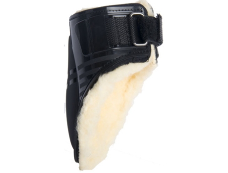 Protectores de menudillos de piel de oveja para caballos T de T