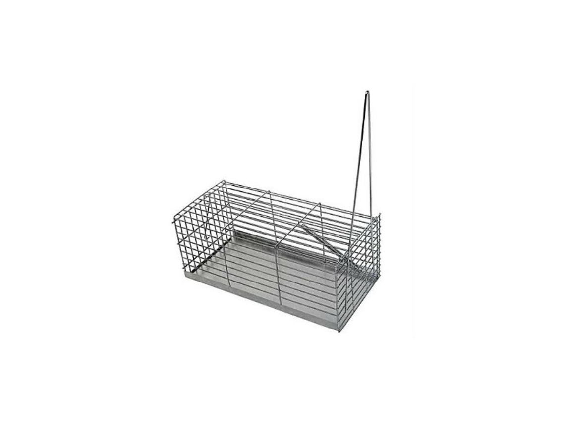Gaiola de captura para ratos e camundongos 30 cm GYC