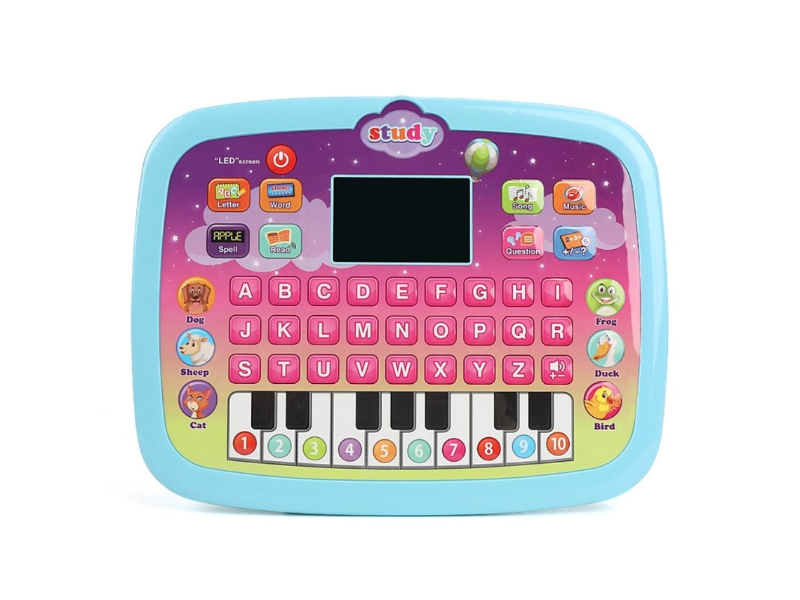 Dan26-tableta Para Niños Con Pantalla Led 8 Modos Aprendizaje Inglés Juguete Electrónico Interactivo Para Desarrollo Temprano Niños Y Niñas