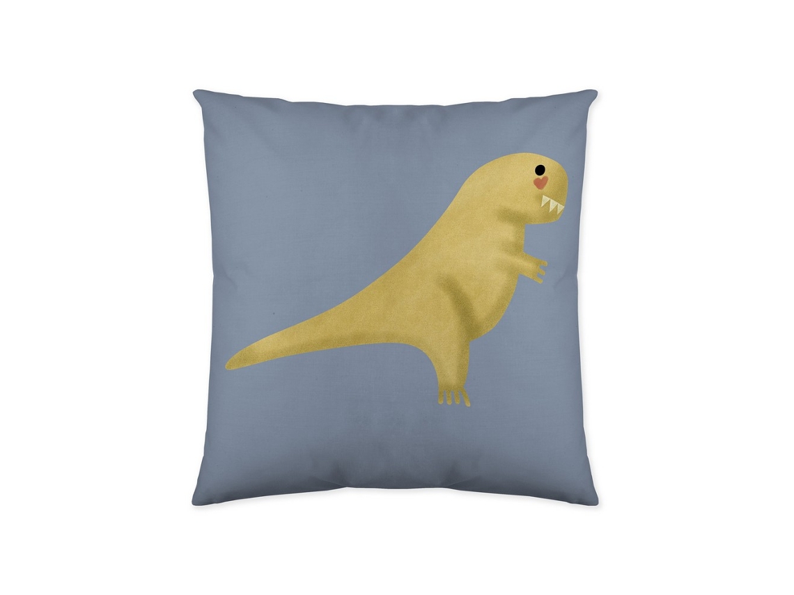 Almohada Decorativa COOL KIDS Dino (Algodón - 50 x 50 cm)