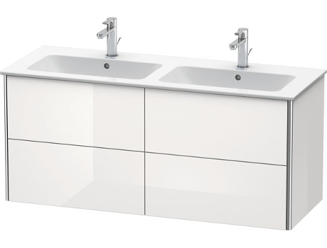 DURAVIT XSquare Vanity unit unitario de pared 128.0 x 47.8 cm, 4 cajones, para lavabo ME de Starck 233613