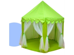 Tienda De Campaña Infantil Con Forma De Castillo De Princesa Para Interiores, A Prueba De Mosquitos, Para Jugar Y Dormir, Verde, Para 2 Personas.