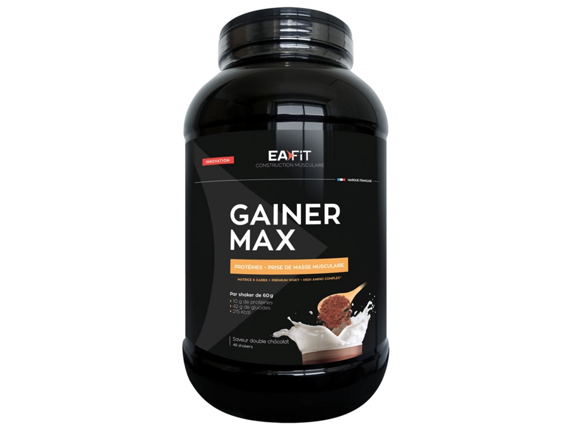 Construcción Muscular Gainer Max 2,9 kg Perfume : Doble Chocolate EAFIT