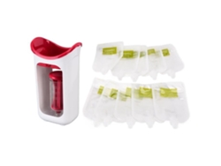 RedHURRISE Cafetera de silicona portátil y manual para bebé para el hogar