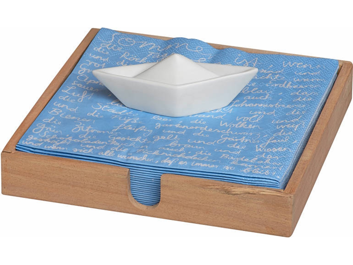Servilletero RÄDER DESIGN STORIES Barco (Madera - 18 cm)