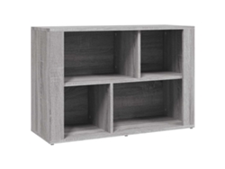 Aparador MAISON EXCLUSIVE, derivados de la madera, gris Sonoma (80x30x54 cm)