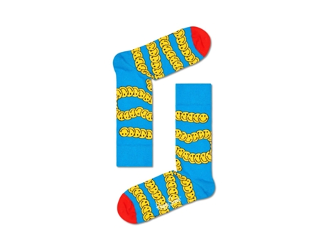 Pack de 6 Medias HAPPY SOCKS Gift Box 41/46 EU (Algodón - Multicolor)