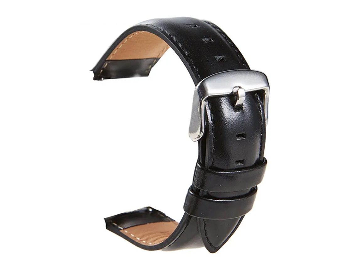 Correa De Cuero De Primera Calidad Gift4me Para Xiaomi Watch S5 - 46mm - Negro