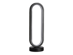 2026-lámpara De Escritorio Moderna Led 3w Usb Ovalada Regulable Luz Cálida Protectora De Ojos Para Dormitorio Oficina Negro