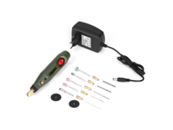 Kit De Miniherramientas Rotativas: Taladro Eléctrico, Amoladora Y Grabadora Con Velocidad Variable (doble Voltaje).