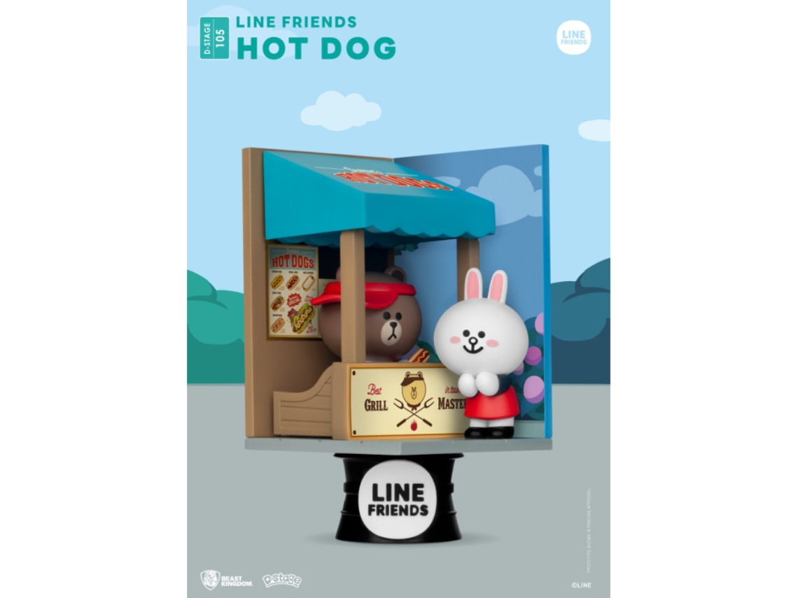 Figura de perrito caliente Friends de la línea Dstage 80988