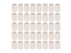40 Piezas De Virolas De Fibra Para Recambios De Tacos De Billar, Accesorios De Reparación, 13 Mm (0,8 Pulgadas)