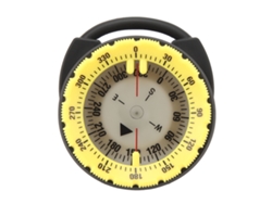Urbannova-brújula De Buceo Magnética Luminosa Subacuática De 50 M, Resistente Al Agua, Con Abrazadera Para Buceo, Deportes Acuáticos, Color Amarillo