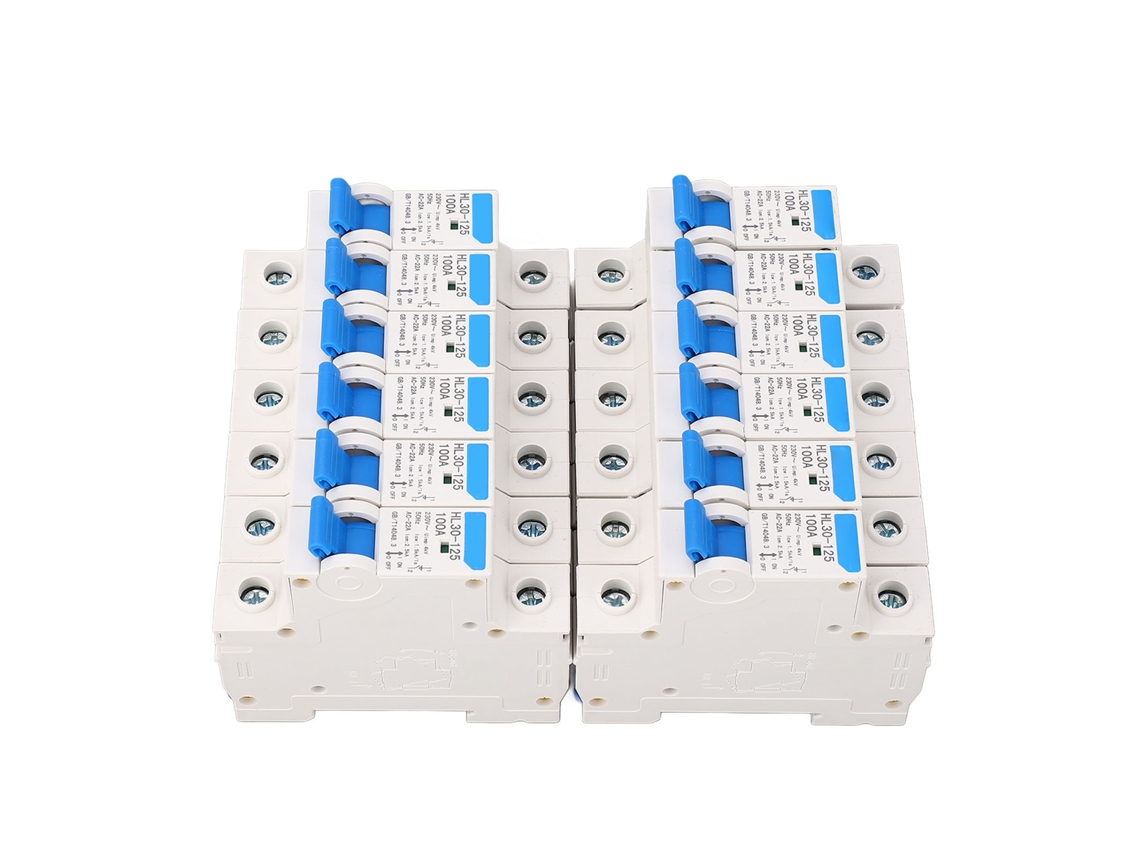 12 Unidades Interruptor Isolador 1p 100a Interruptor Aire Desconector Para Hogar Oficina Comercio