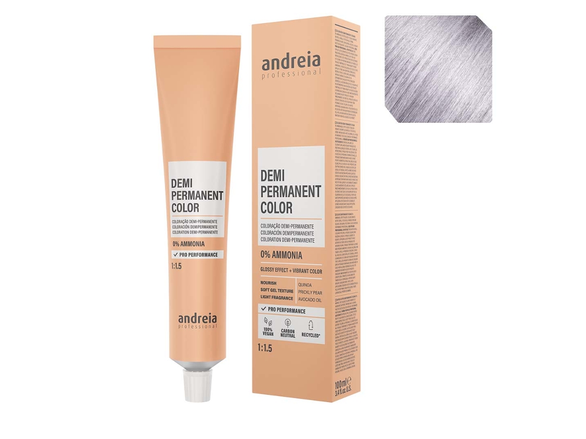 Coloración Demi Permanente Vegana Nº 10.01 100Ml ANDREIA