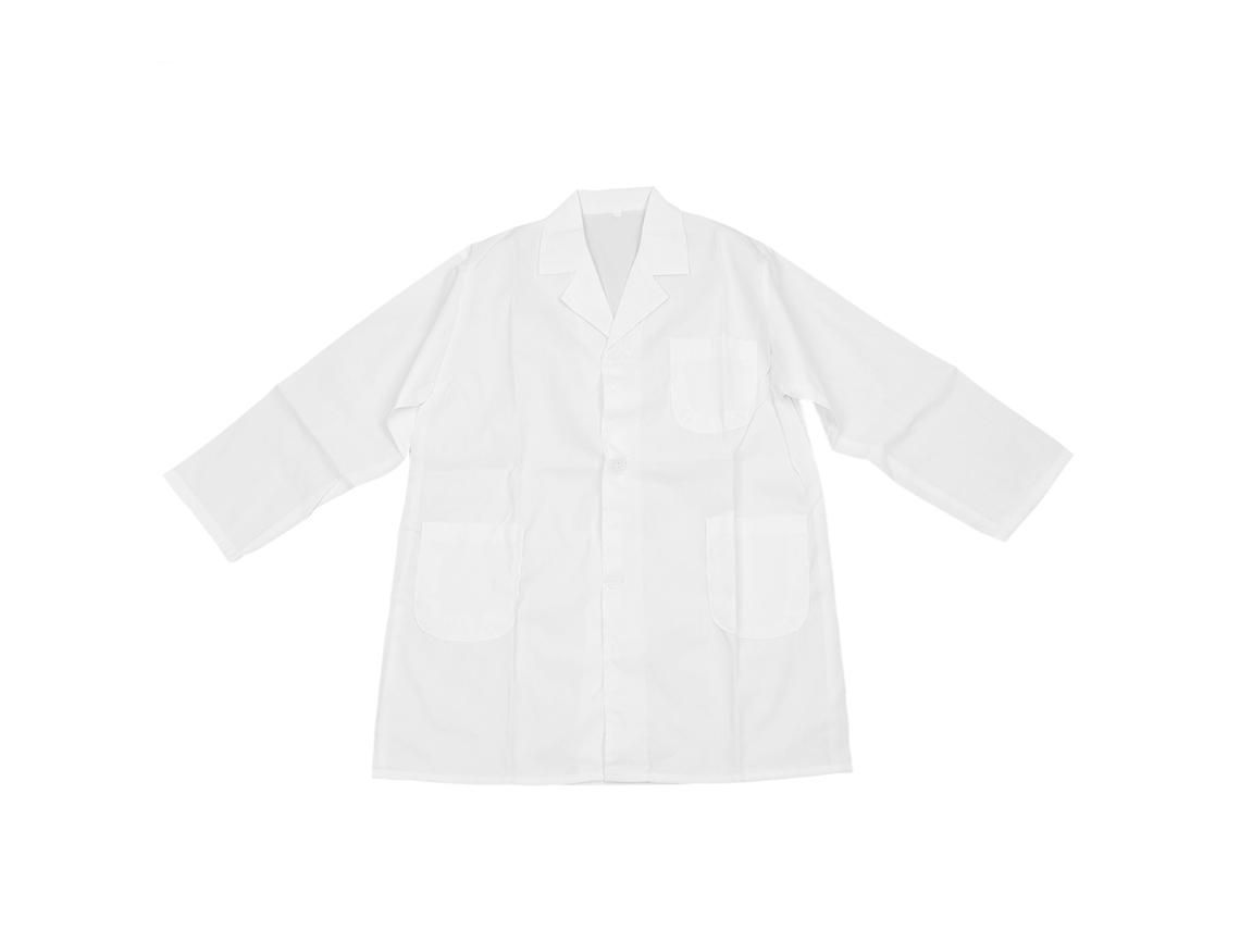 Bata De Laboratorio Blanca Ajustable Para Niños, Ideal Para Juegos De Rol, De 3 A 10 Años.