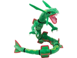 Peluche De Rayquaza Del Pokémon Center - 80 Cm, Suave, Con Marco Y Articulado.