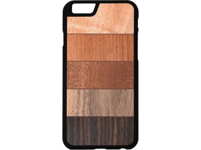 Funda iPhone 6, 6s, 7, 8 G-CODE Artworks Multiwood Marrón