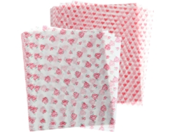 100 Hojas De Papel Antiadherente Para Envolver Alimentos, Sándwiches Y Wraps.