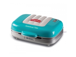 Sandwichera ARIETE 1972/01 3 En 1 Cupcakes Donuts Azul