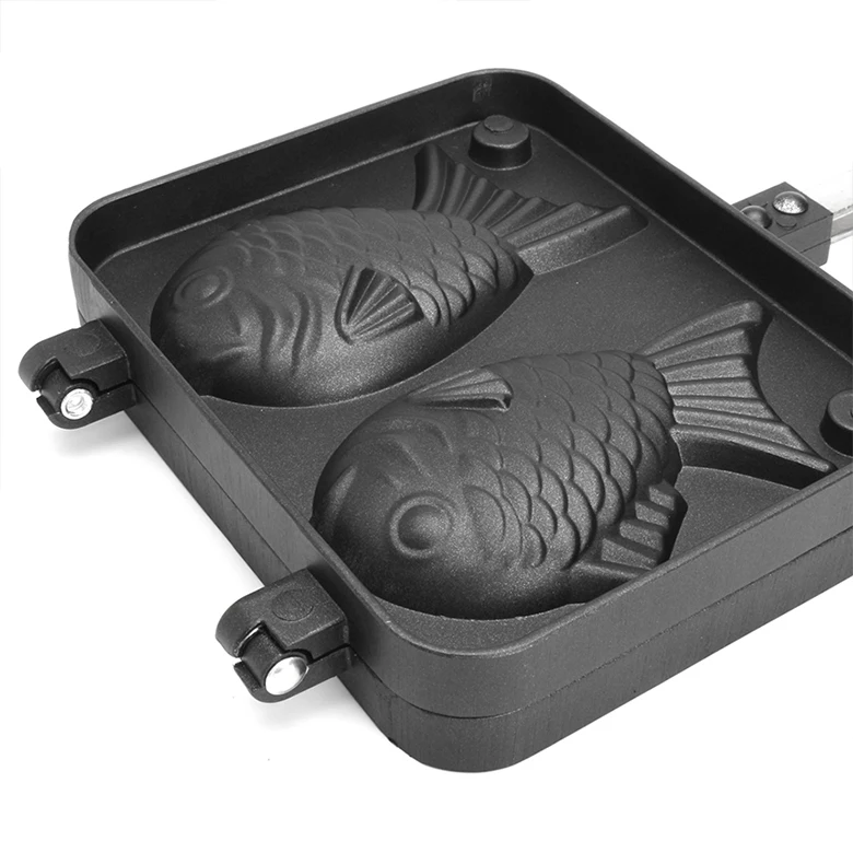 (2 Moldes) Molde Para Pastel De Gofre Japonés Con Forma De Pez, Molde Para Panqueques Taiyaki