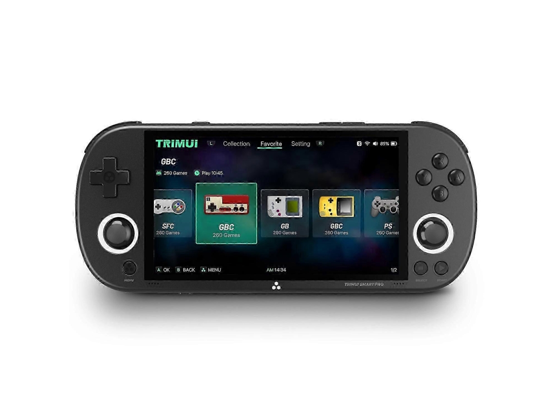 Consola De Juegos Portátil Con Pantalla Ips De 4,96 Pulgadas (versión En Inglés) Y Tarjeta Tf De 64 Gb.