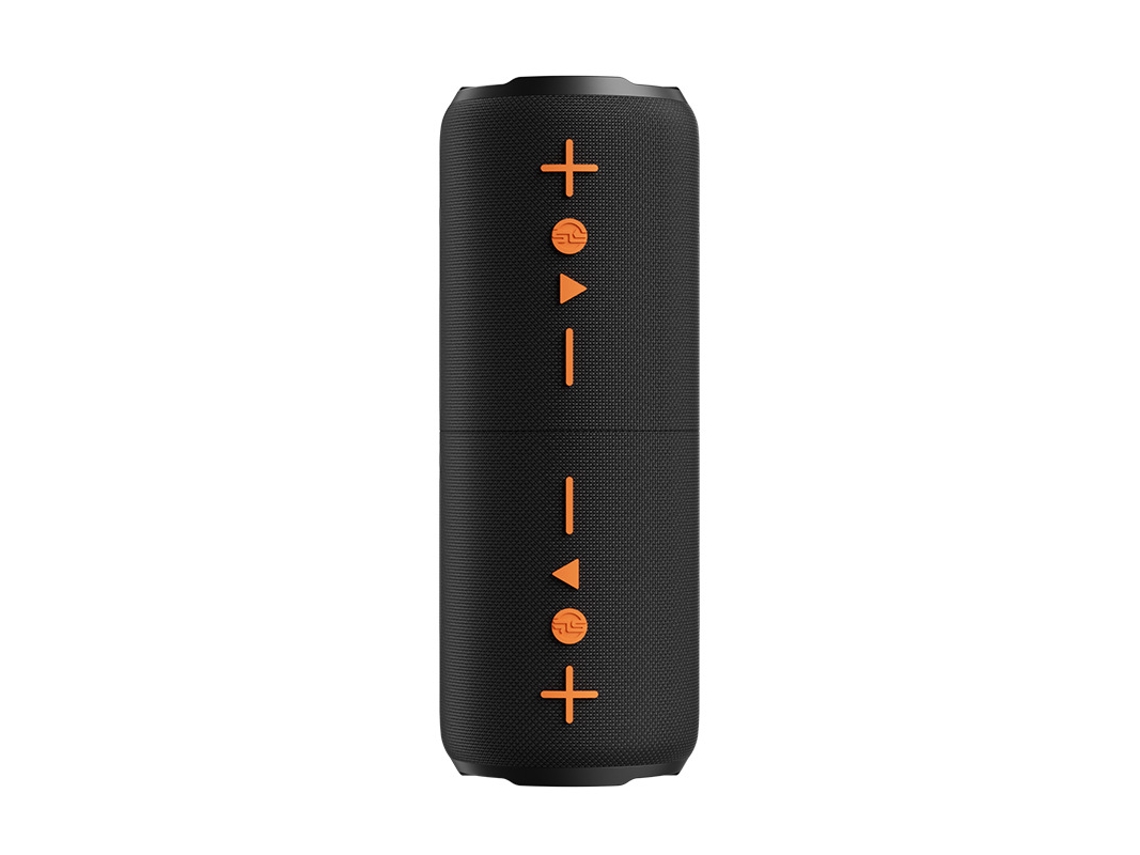 Altavoz Bluetooth 2 en 1 MDUG con iluminación RGB, ranura para tarjeta TF y entrada AUX (negro)
