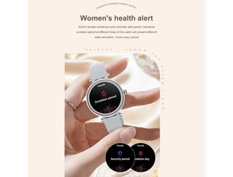 Smartwatch 1,27 pulgadas Llamadas Bluetooth Más de 100 modos deportivos Monitoreo de salud - Plata CHRONUS