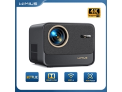 Proyector Wimius FHD 1080p con wifi y Bluetooth, 900 lúmenes ANSI