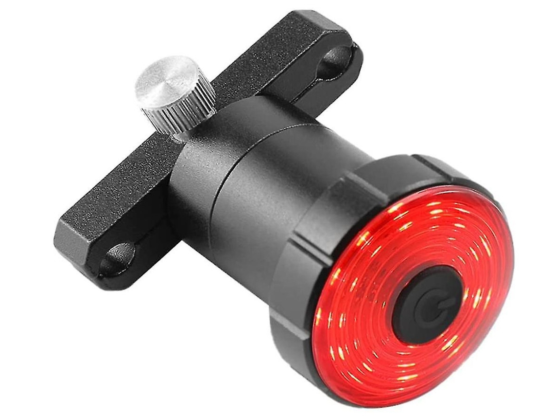 Luz Trasera Bicicleta Inteligente Freno Ipx8 Negra Yizhood