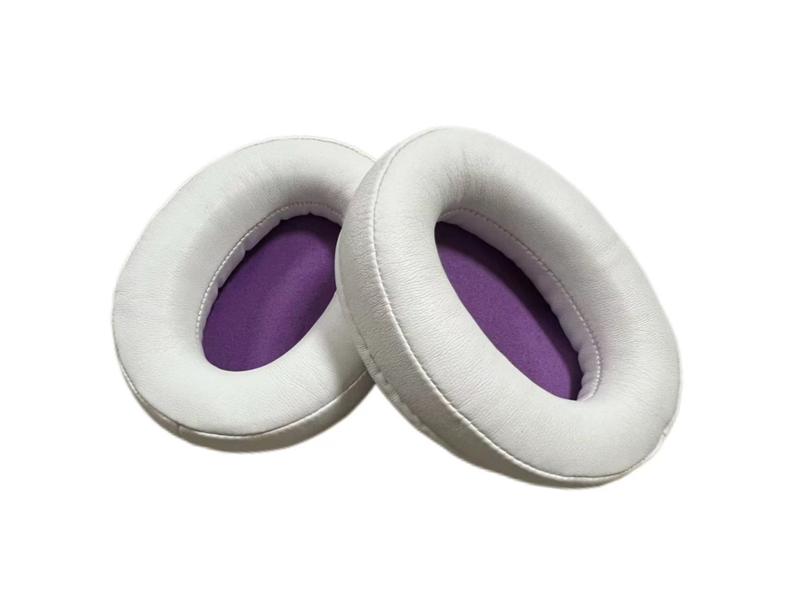 Almohadillas para auriculares Kingston HyperX Cloud Alpha de espuma suave, blancas/moradas