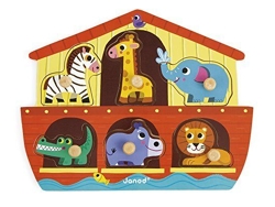Puzzle Educativo JANOD Noah's Ark (6 Piezas)