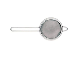Colador De Té De Acero Inoxidable Brillo Diámetro 75 Mm Color Plata Lavavajillas Seguro