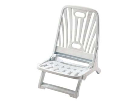 Silla de Playa Plegable de Plastico Ligera y Resistente 64 x 40 x 55 cm TIENDA EURASIA
