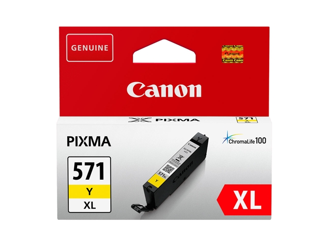 Cartucho de tinta Original CANON CLI-571 XL 751PG Amarillo
