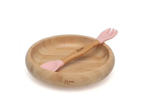 Vajilla de Silicona y Bambu de KIOKIDS