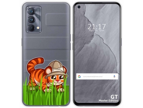 Carcasa Realme GT Master Edition TUMUNDOSMARTPHONE Dibujos Transparente Multicolor