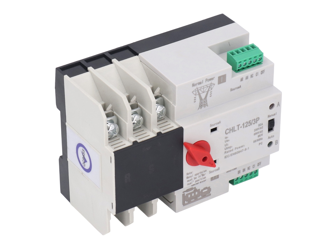 2026dz-interruptor De Transferencia Automática De Doble Potencia Sin Interrupción Retardante De Fuego 230v Ac