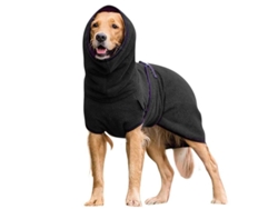 2026-toalla Secadora Baño Para Perros Abrigo Calefactor Ropa Mascota Talla S M L Xl 2xl 3xl 4xl 5xl L Negro
