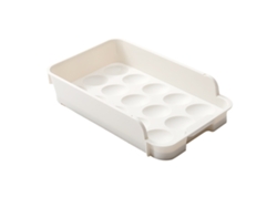 Contenedor De Almacenamiento De Huevos Multiusos Con 15 Cajones Apilables De Gran Capacidad Para El Refrigerador
