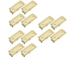 Clips Metálicos Serie 3, Clips De Oficina Multifuncionales, Accesorios Fáciles De Usar Y Duraderos.
